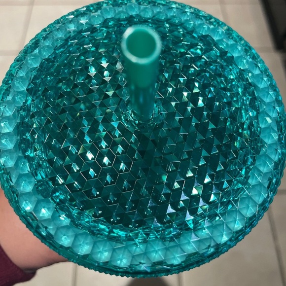 Green ombré studded Starbucks cup - Picture 4 of 5